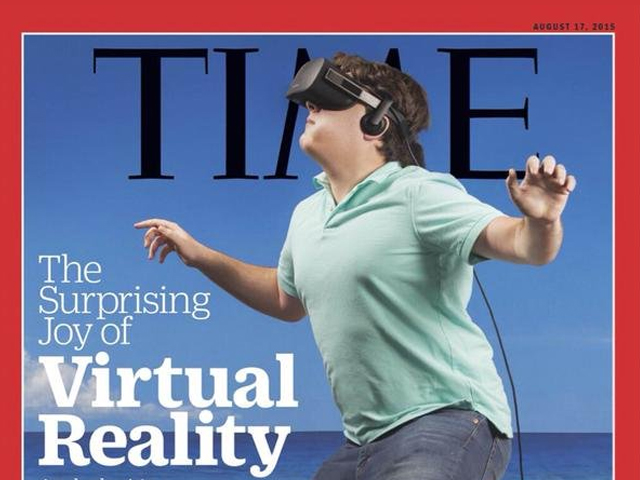 Lunch Sketch: Have fun with Time’s amazing VR issue cover