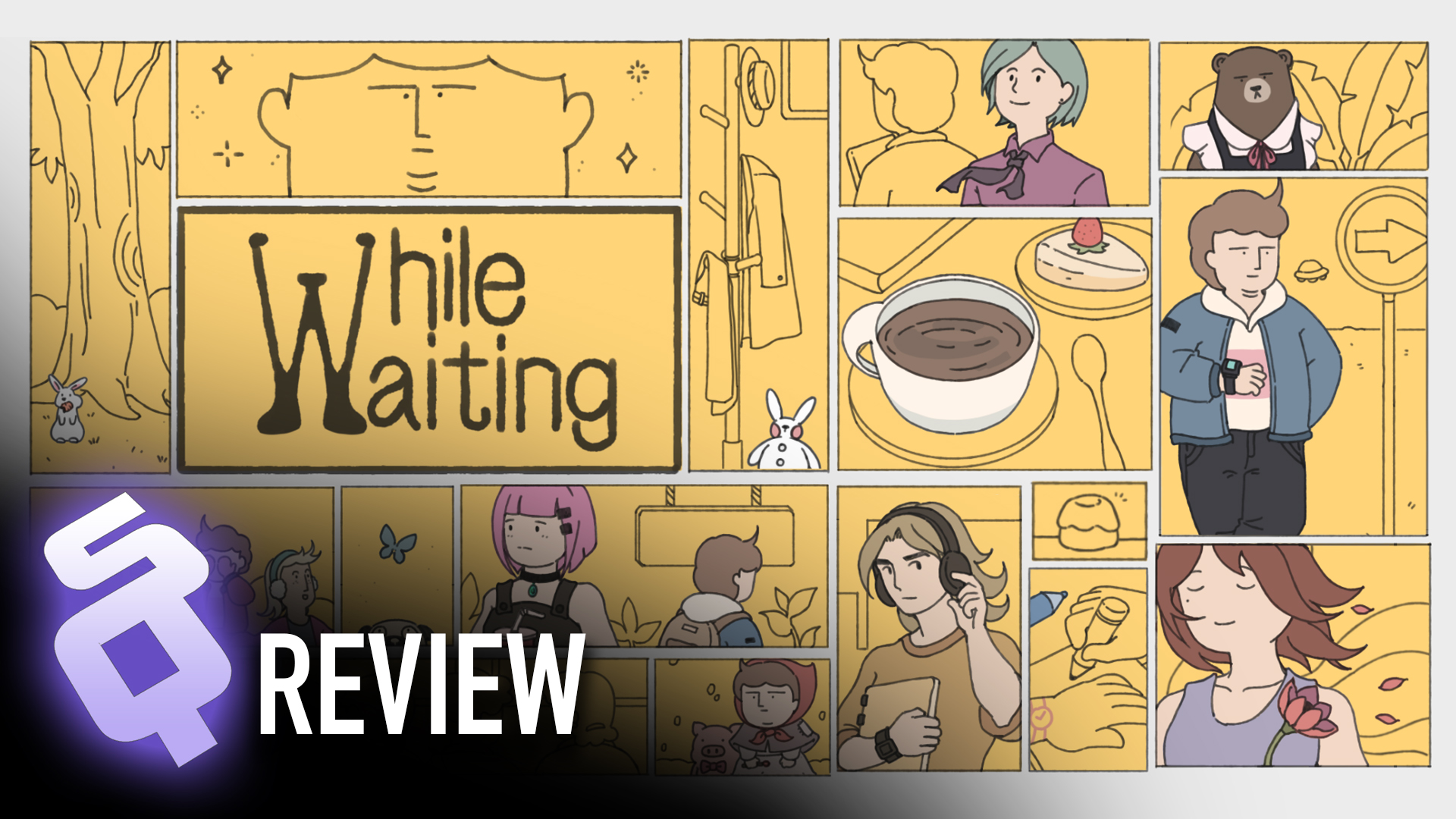 While Waiting review