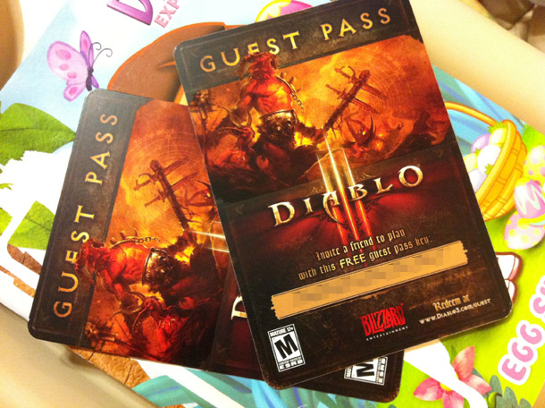 Diablo 3 guest pass что это