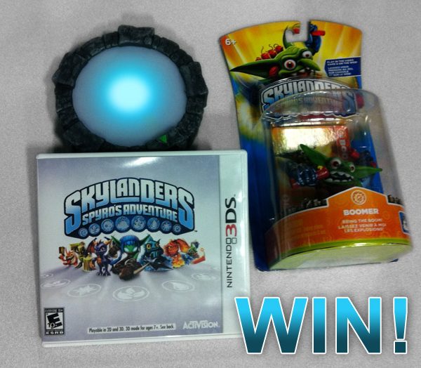 Win Skylanders for Nintendo 3DS